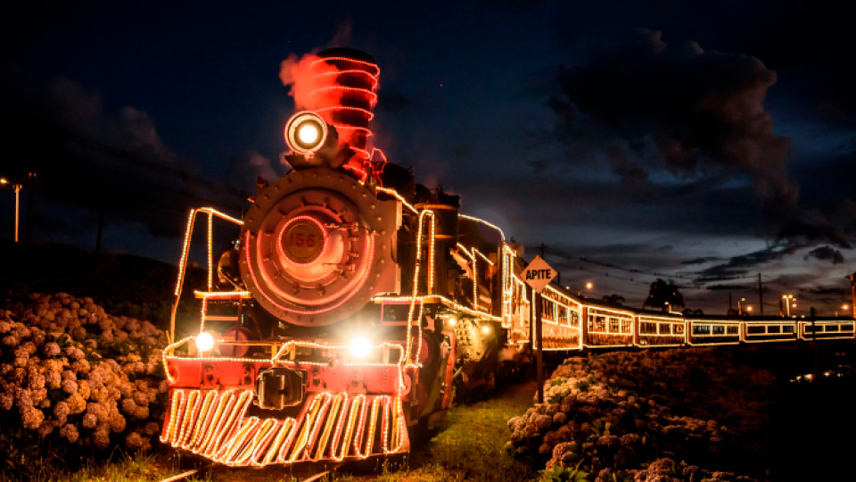 Trem Maria Fumaça - Natal Sobre Trilhos